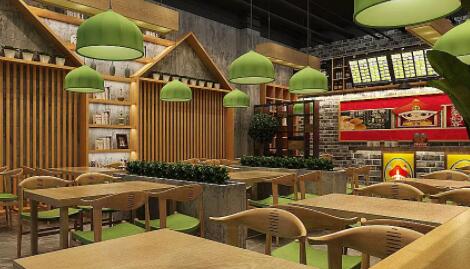 虹口如何设计中式快餐店打造中式风味